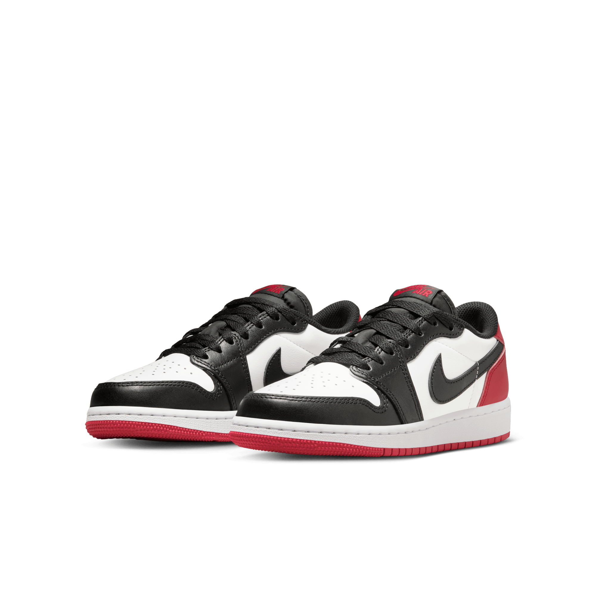 AIR JORDAN 1 RETRO LOW OG (GS) "BLACK TOE"