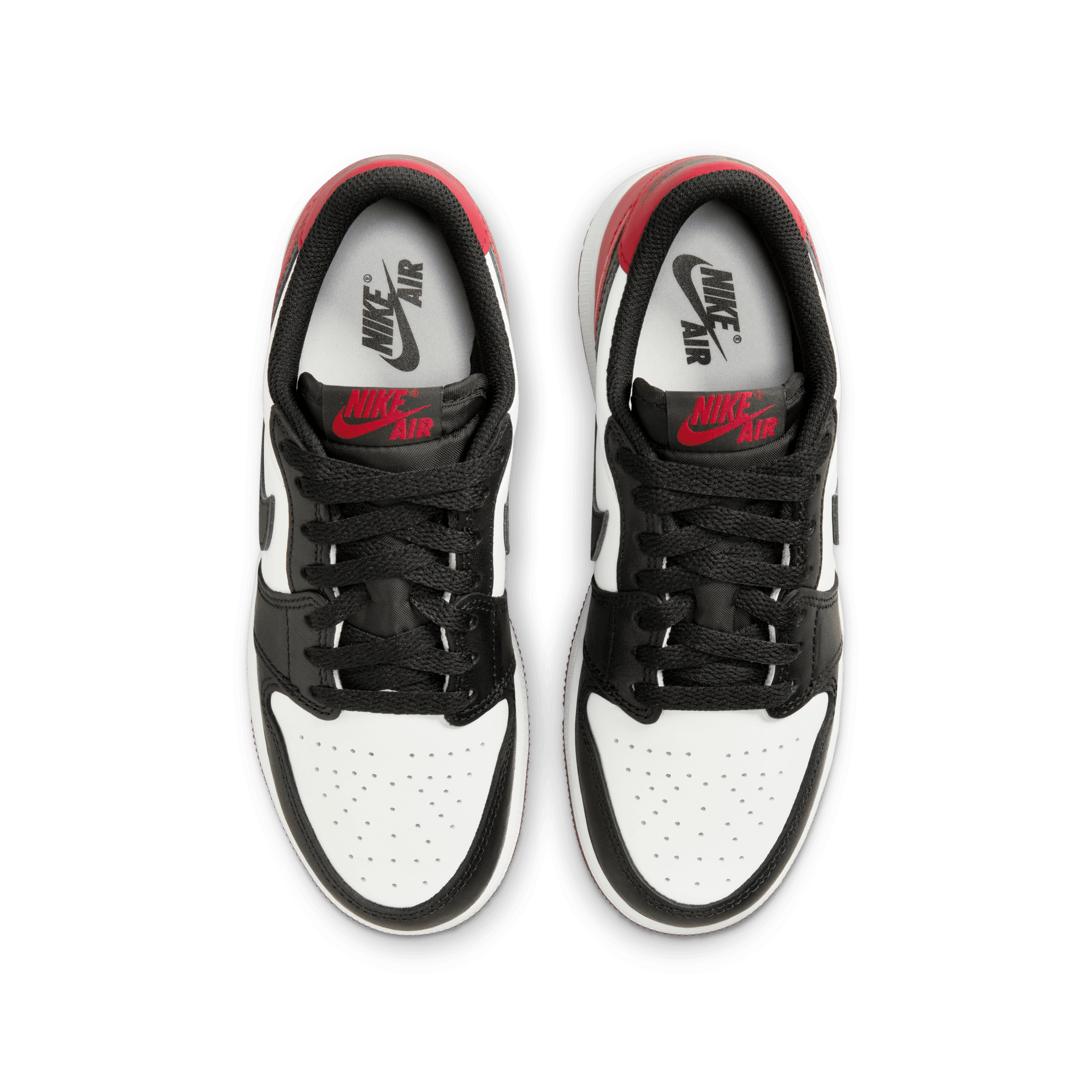 AIR JORDAN 1 RETRO LOW OG (GS) "BLACK TOE"