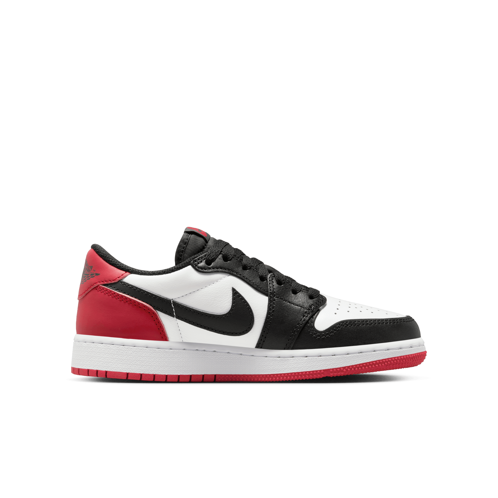 AIR JORDAN 1 RETRO LOW OG (GS) "BLACK TOE"