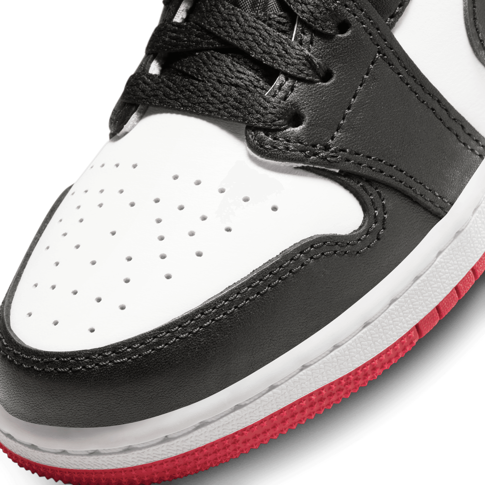 AIR JORDAN 1 RETRO LOW OG (GS) "BLACK TOE"