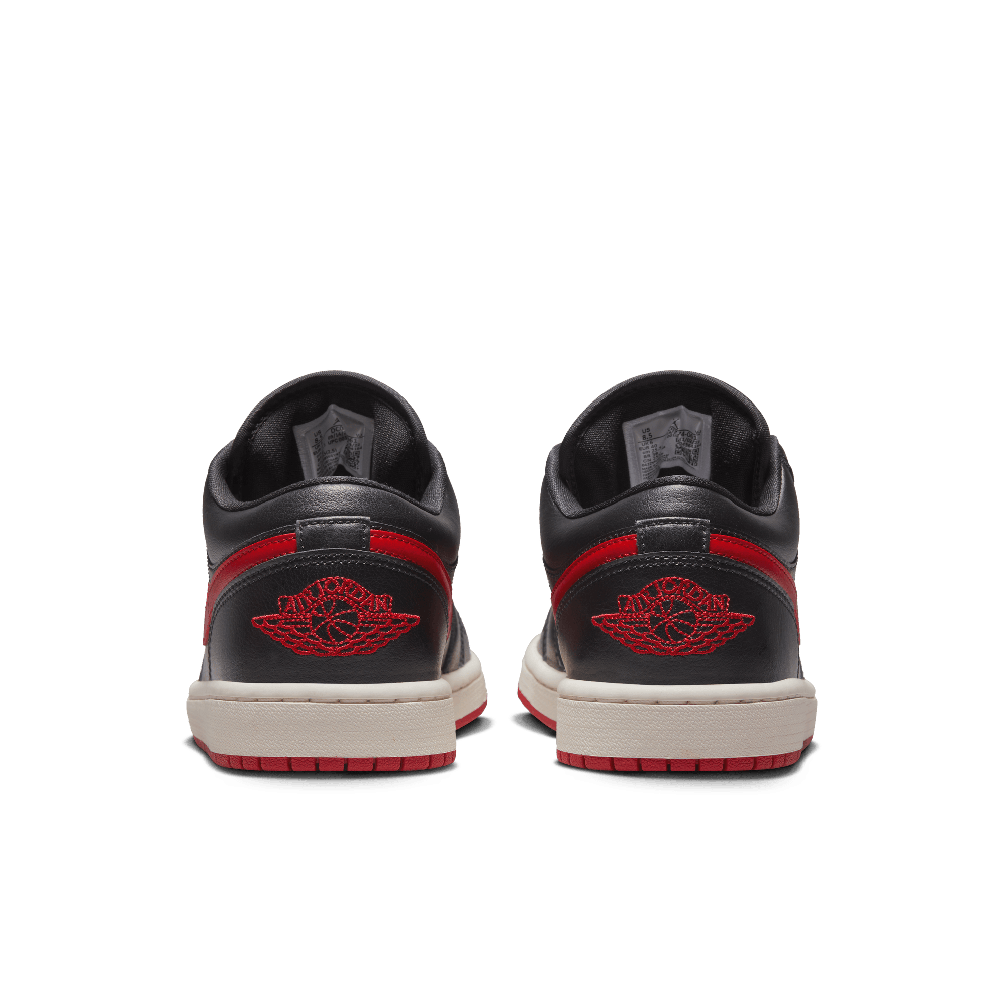 WMNS AIR JORDAN 1 LOW "BRED SAIL"