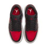 WMNS AIR JORDAN 1 LOW "BRED SAIL"