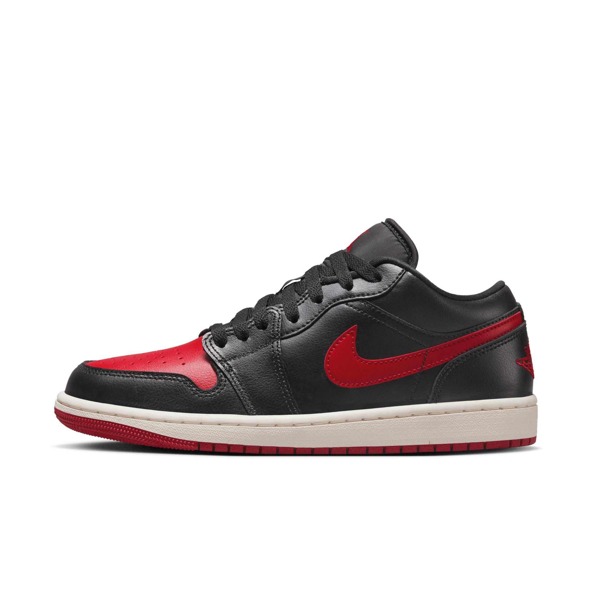 WMNS AIR JORDAN 1 LOW "BRED SAIL"
