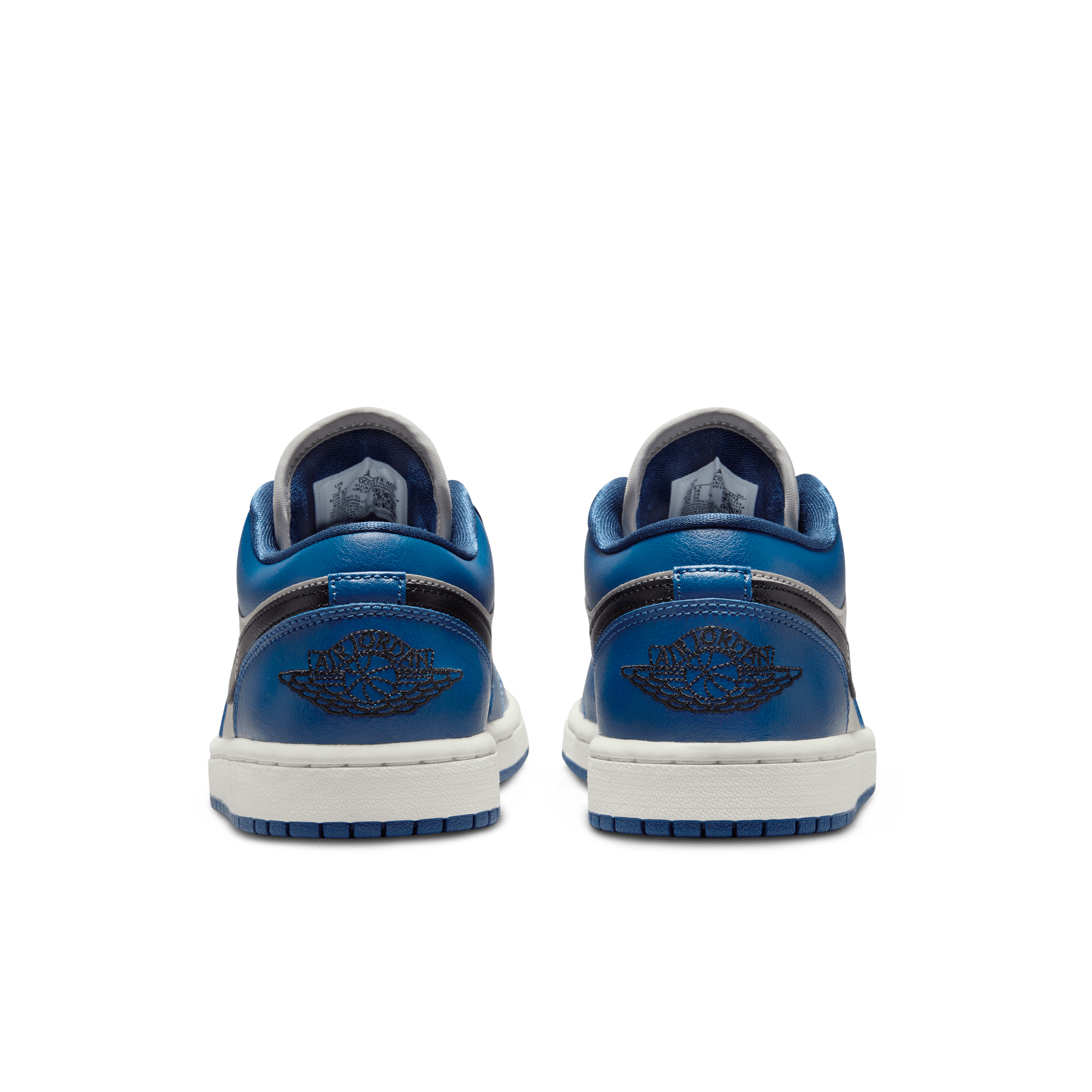 WMNS AIR JORDAN 1 LOW - GREY / BLUE / BLACK