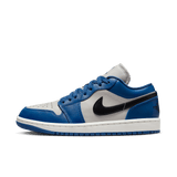WMNS AIR JORDAN 1 LOW - GREY / BLUE / BLACK