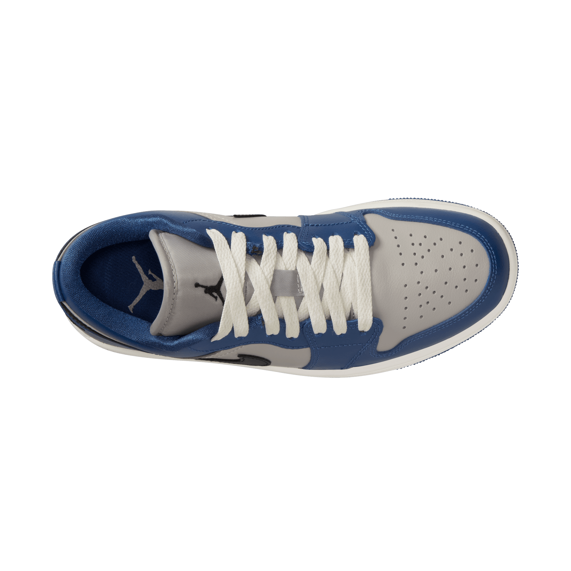 WMNS AIR JORDAN 1 LOW - GREY / BLUE / BLACK