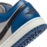 WMNS AIR JORDAN 1 LOW - GREY / BLUE / BLACK