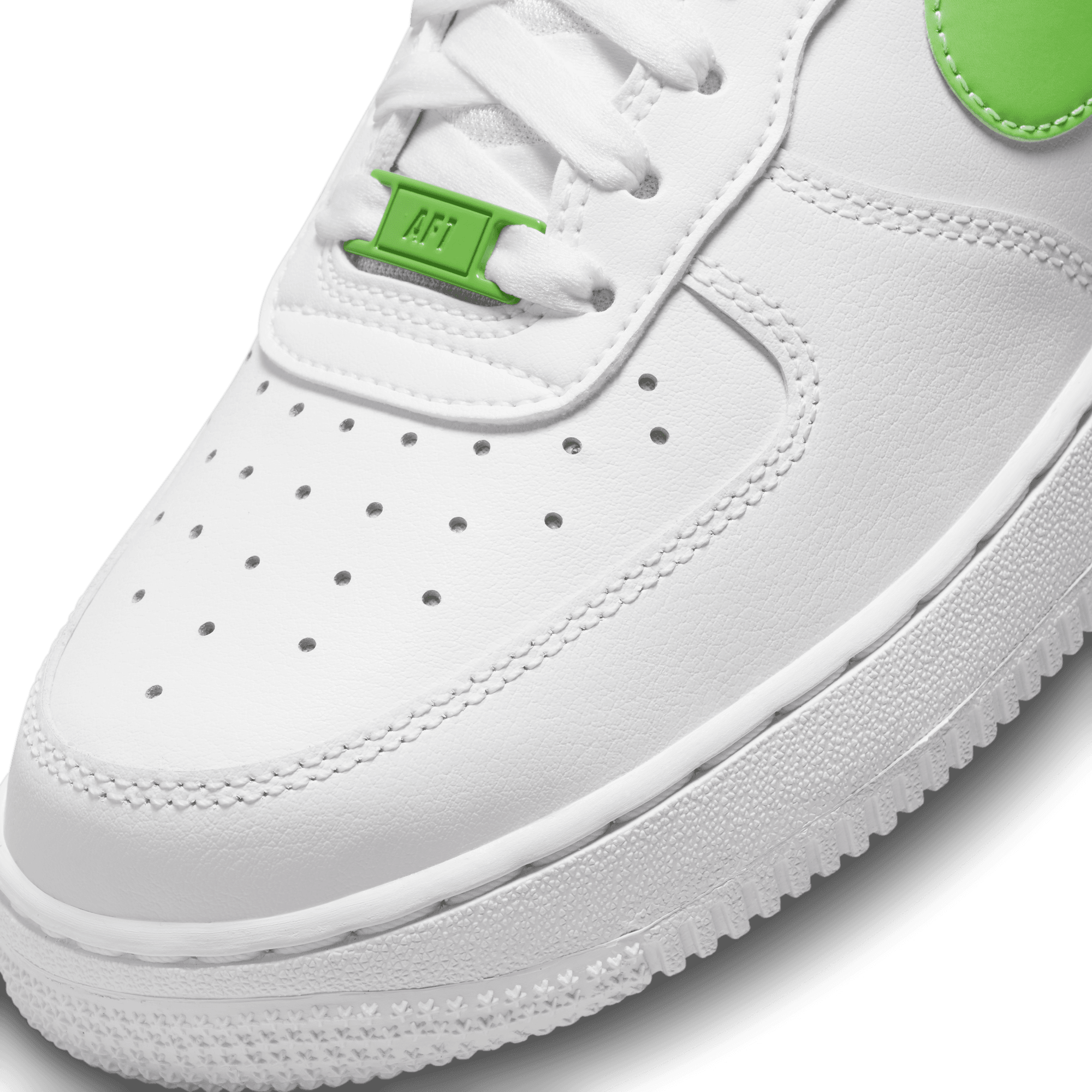 WMNS AIR FORCE 1 `07 - WHITE / ACTION GREEN