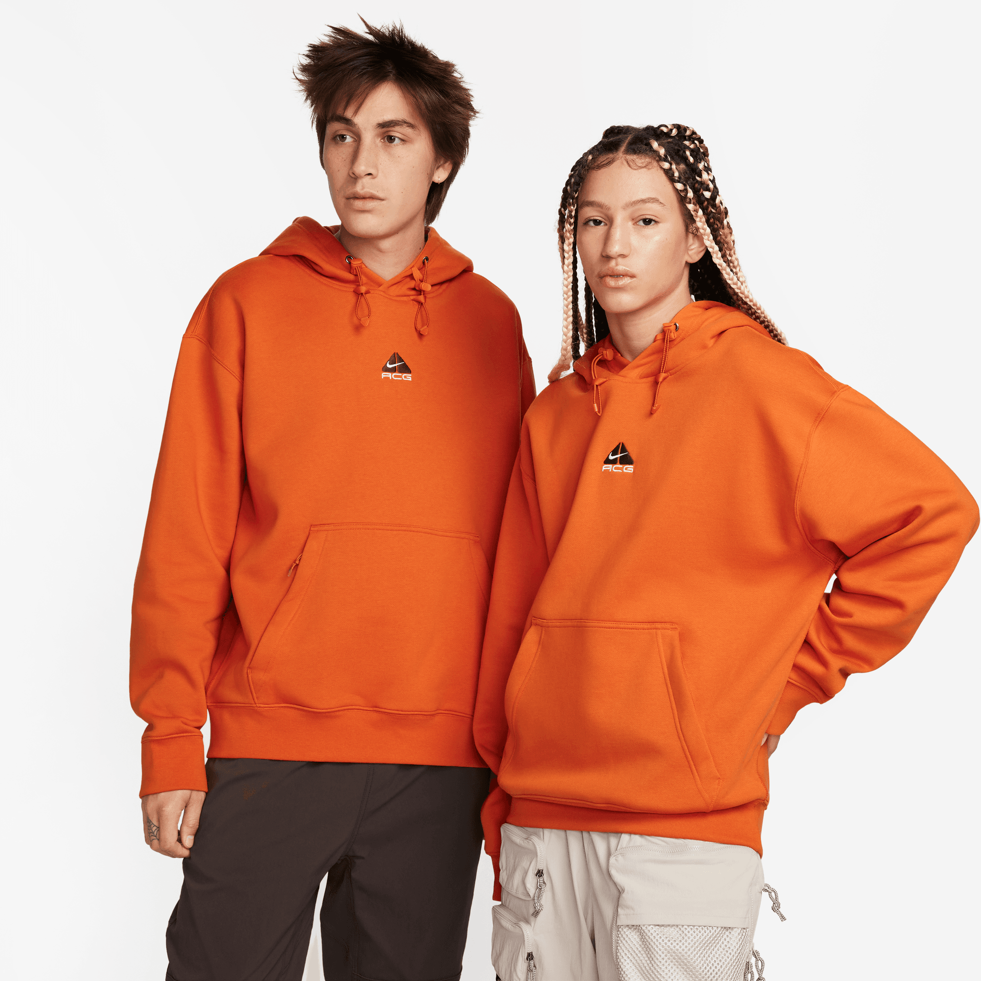 NIKE ACG HOODIE - CAMPFIRE ORANGE