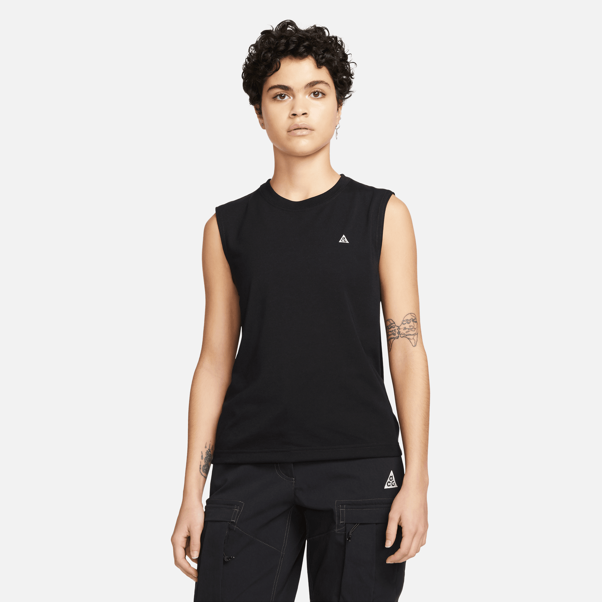 ACG GOAT ROCKS WMNS TANK - BLACK