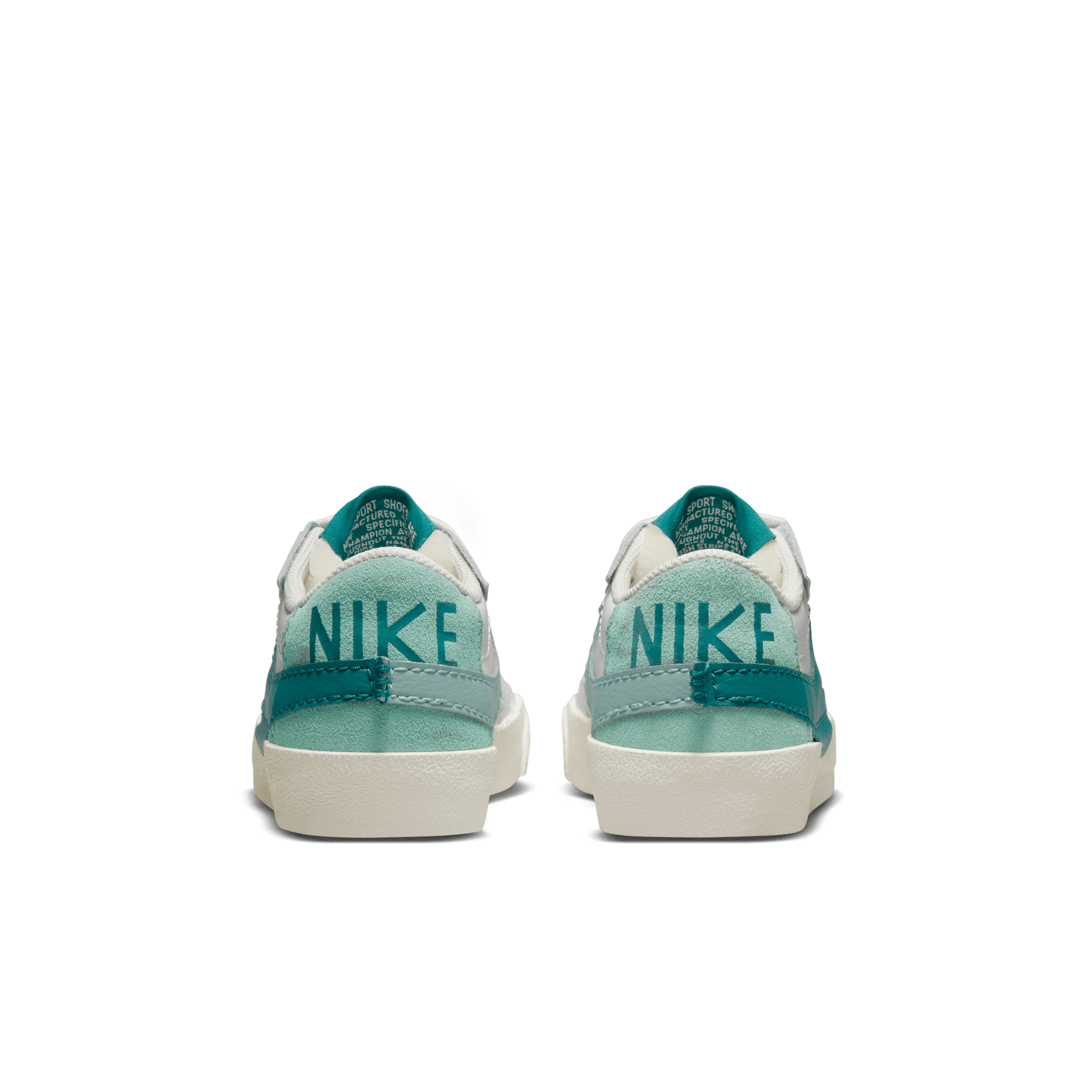 WMNS BLAZER LOW `77 JUMBO - SUMMIT WHITE / TEAL