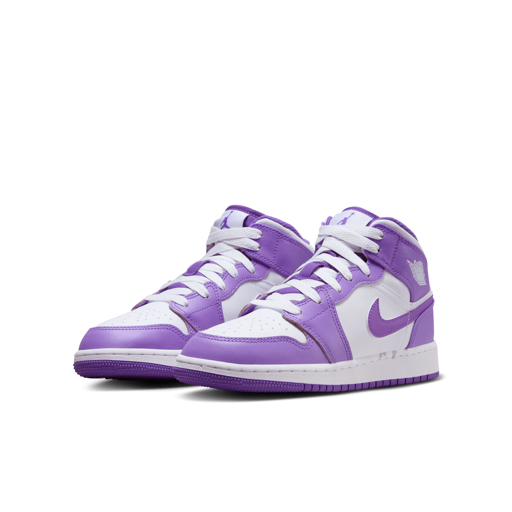 AIR JORDAN 1 MID (GS) "PURPLE VENOM"
