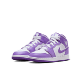 AIR JORDAN 1 MID (GS) "PURPLE VENOM"