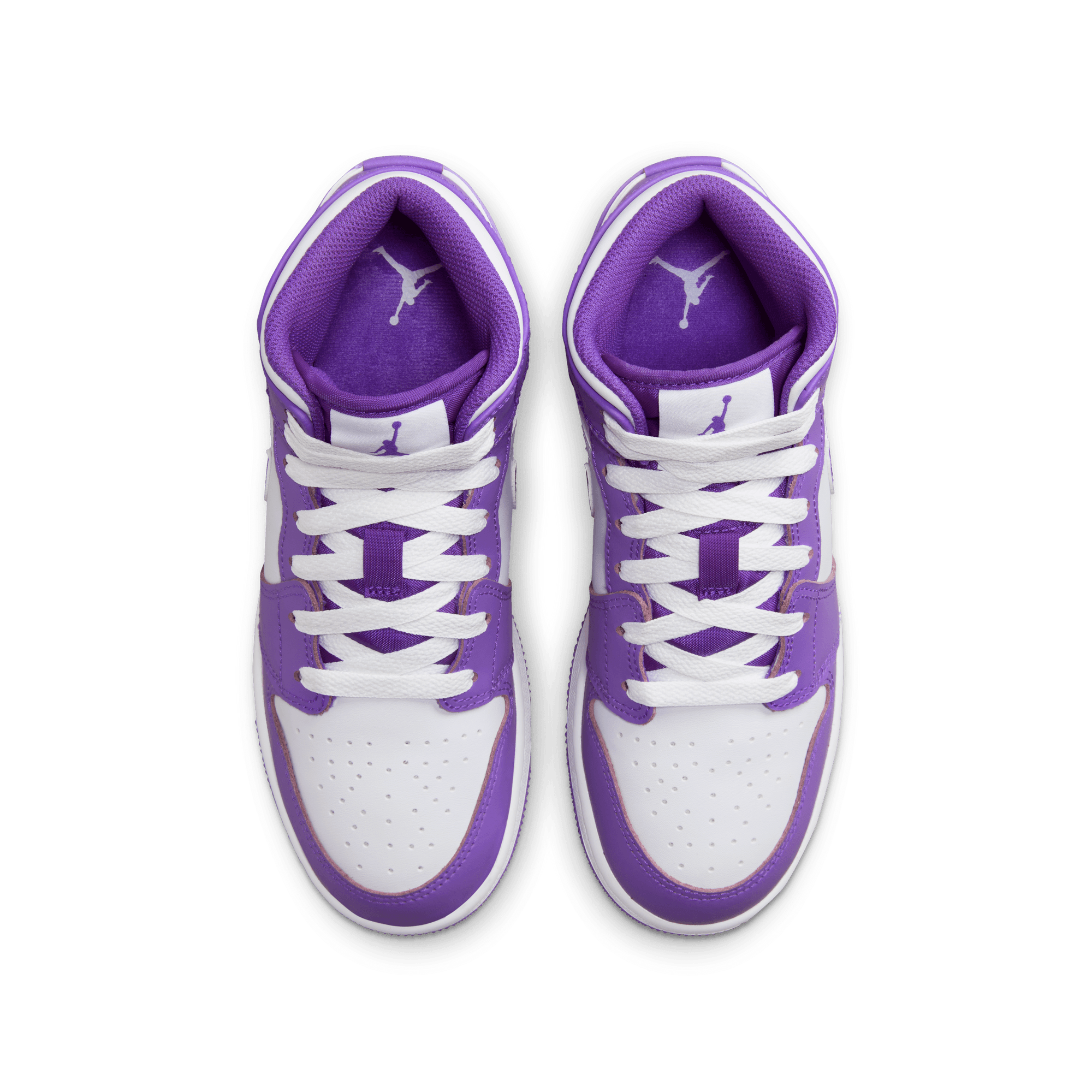 AIR JORDAN 1 MID (GS) "PURPLE VENOM"