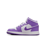 AIR JORDAN 1 MID (GS) "PURPLE VENOM"