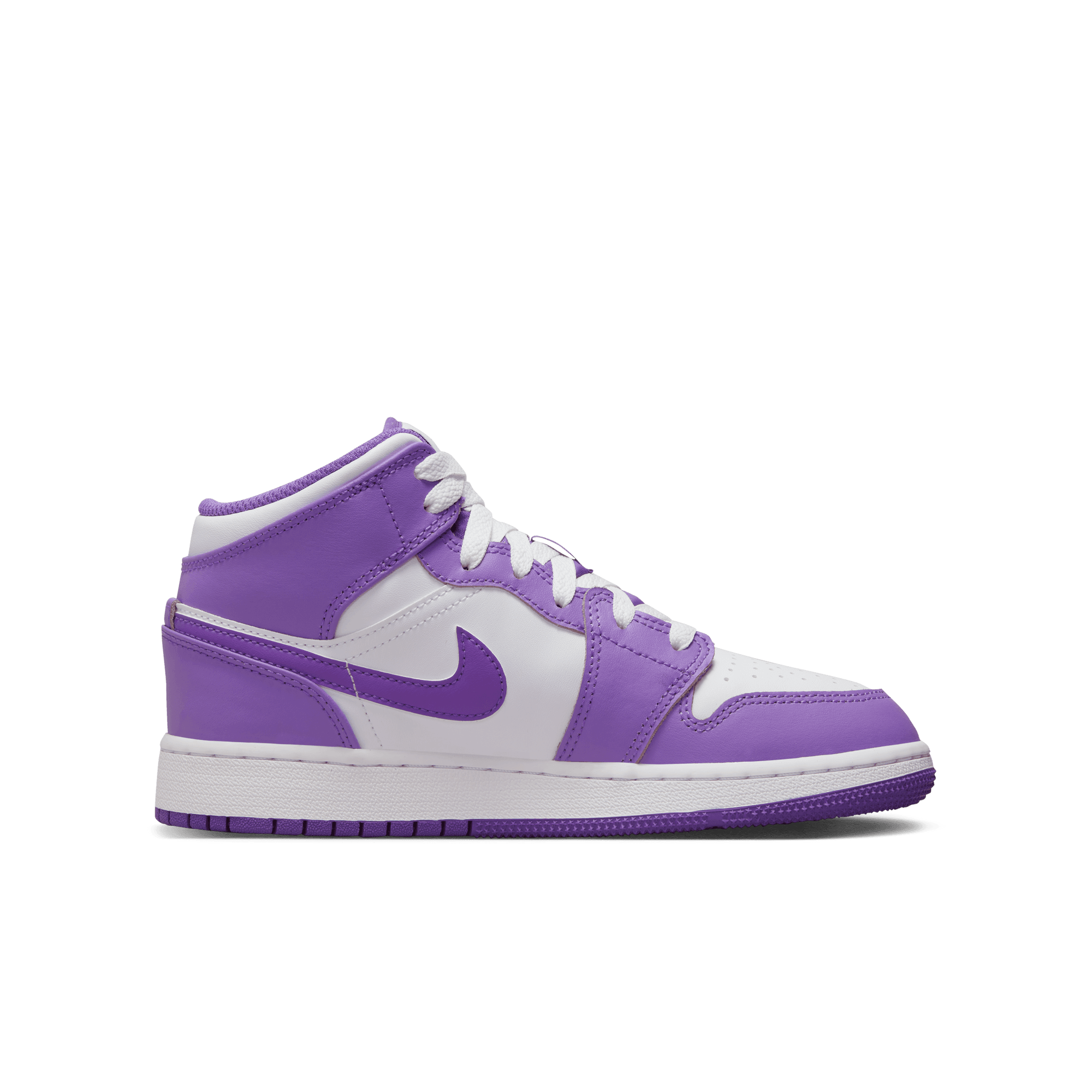 AIR JORDAN 1 MID (GS) "PURPLE VENOM"