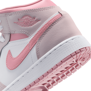 AIR JORDAN 1 MID (GS) - PEARL PINK / MEDIUM SOFT PINK