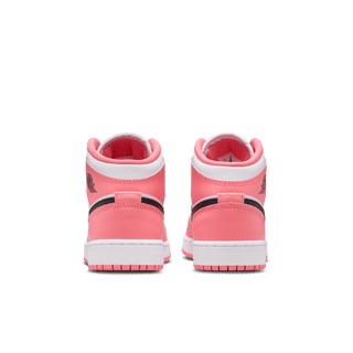 AIR JORDAN 1 MID (GS) - PINK GLAZE