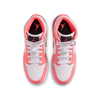 AIR JORDAN 1 MID (GS) - PINK GLAZE
