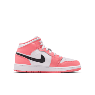 AIR JORDAN 1 MID (GS) - PINK GLAZE