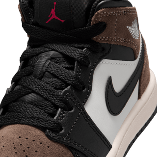 JORDAN 1 MID (PS) - BLACK / PALOMINO