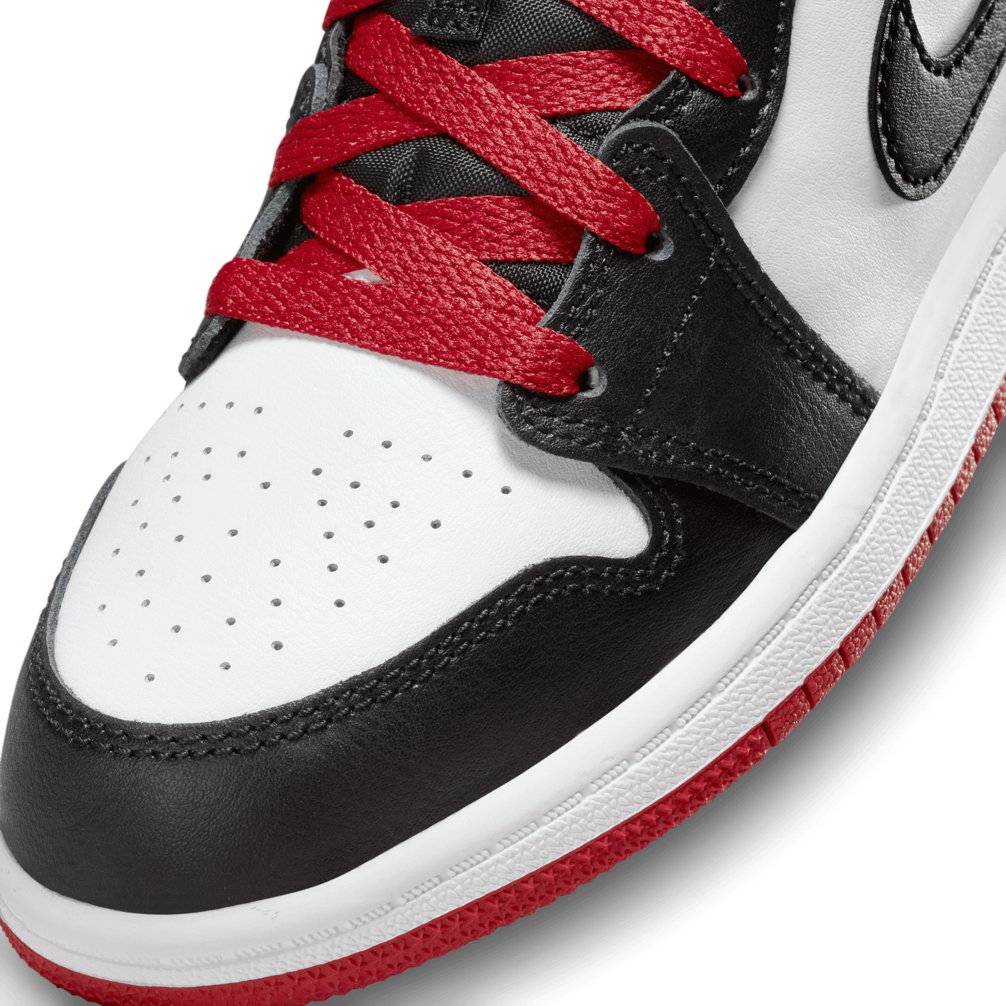 JORDAN 1 MID (PS) - WHITE / BLACK / GYM RED
