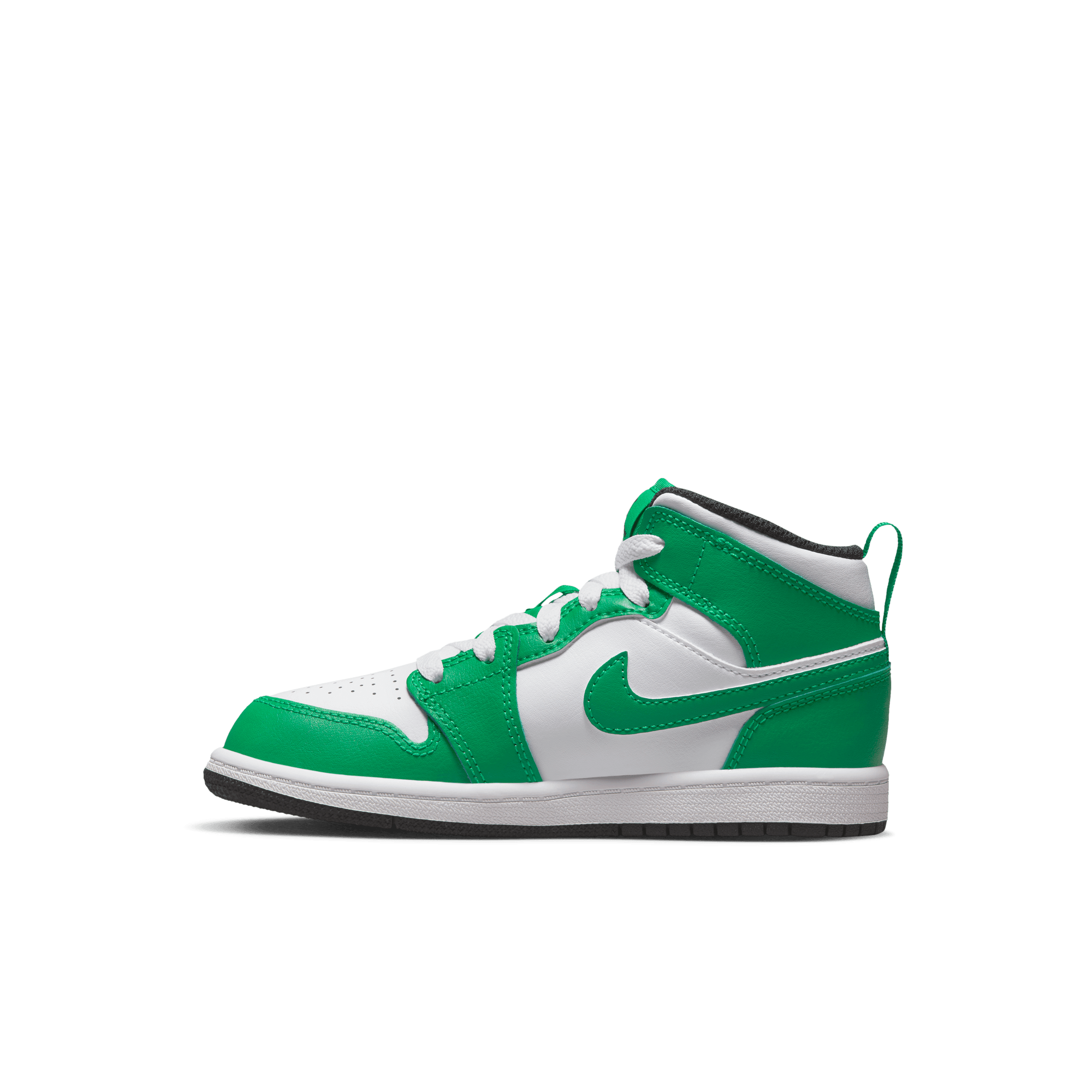 JORDAN 1 MID (PS) "LUCKY GREEN"