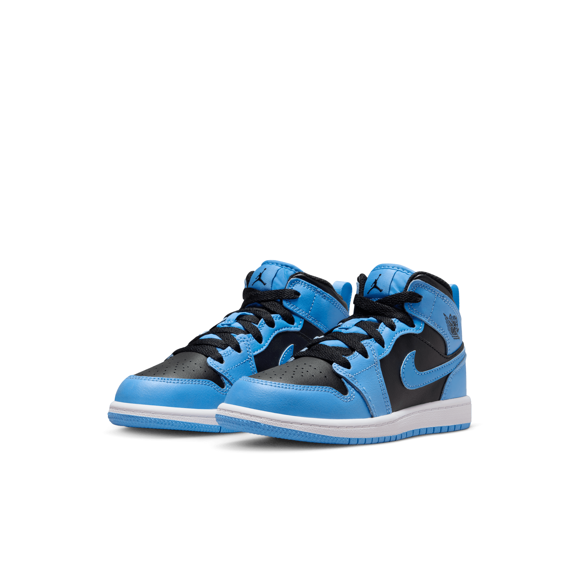 JORDAN 1 MID (PS) - UNIVERSITY BLUE / BLACK
