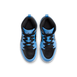 JORDAN 1 MID (PS) - UNIVERSITY BLUE / BLACK