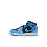 JORDAN 1 MID (PS) - UNIVERSITY BLUE / BLACK