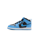 JORDAN 1 MID (PS) - UNIVERSITY BLUE / BLACK