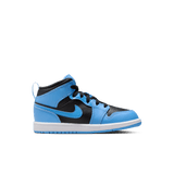 JORDAN 1 MID (PS) - UNIVERSITY BLUE / BLACK