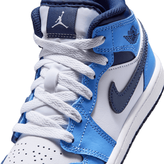 JORDAN 1 MID (PS) - UNIVERSITY BLUE / MIDNIGHT NAVY
