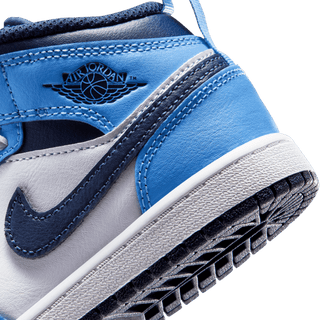 JORDAN 1 MID (PS) - UNIVERSITY BLUE / MIDNIGHT NAVY