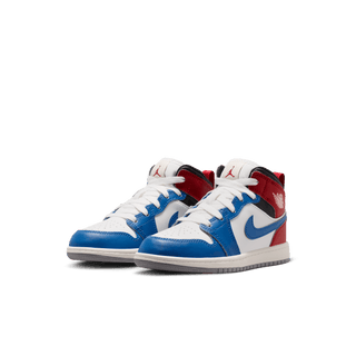 JORDAN 1 MID (PS) - TRUE BLUE / VARSITY RED / SUMMIT WHITE