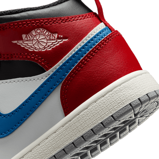 JORDAN 1 MID (PS) - TRUE BLUE / VARSITY RED / SUMMIT WHITE