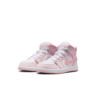 JORDAN 1 MID (PS) - PEARL PINK / MEDIUM SOFT PINK