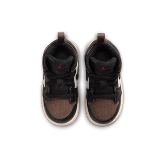 JORDAN 1 MID (TD) - BLACK / PALOMINO