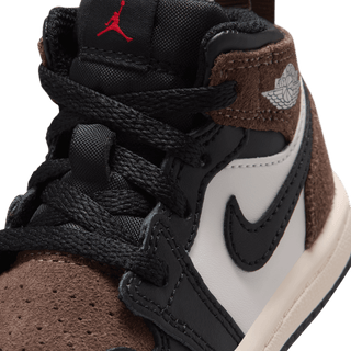 JORDAN 1 MID (TD) - BLACK / PALOMINO