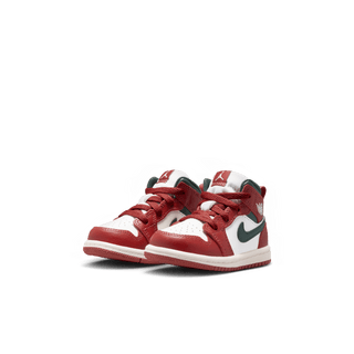 JORDAN 1 MID (TD) - SAIL / MIDNIGHT GREEN / REDSTONE