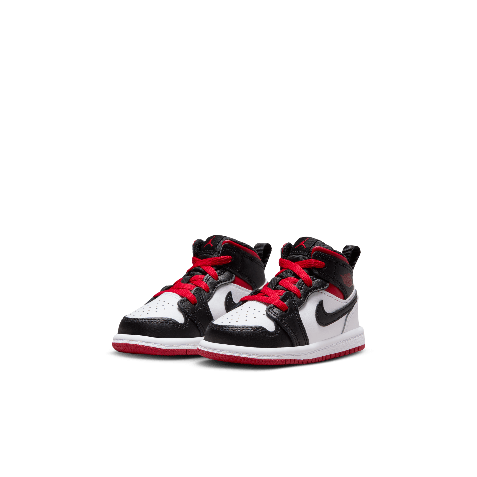 AIR JORDAN 1 MID (TD) - WHITE / GYM RED