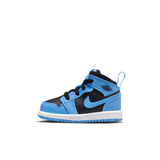 JORDAN 1 MID (TD) - BLUE / BLACK