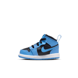 JORDAN 1 MID (TD) - BLUE / BLACK