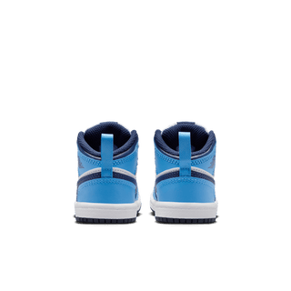 JORDAN 1 MID (TD) - UNIVERSITY BLUE / WHITE / MIDNIGHT NAVY