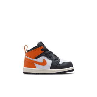 JORDAN 1 MID (TD) - STARFISH / WHITE / BLACK