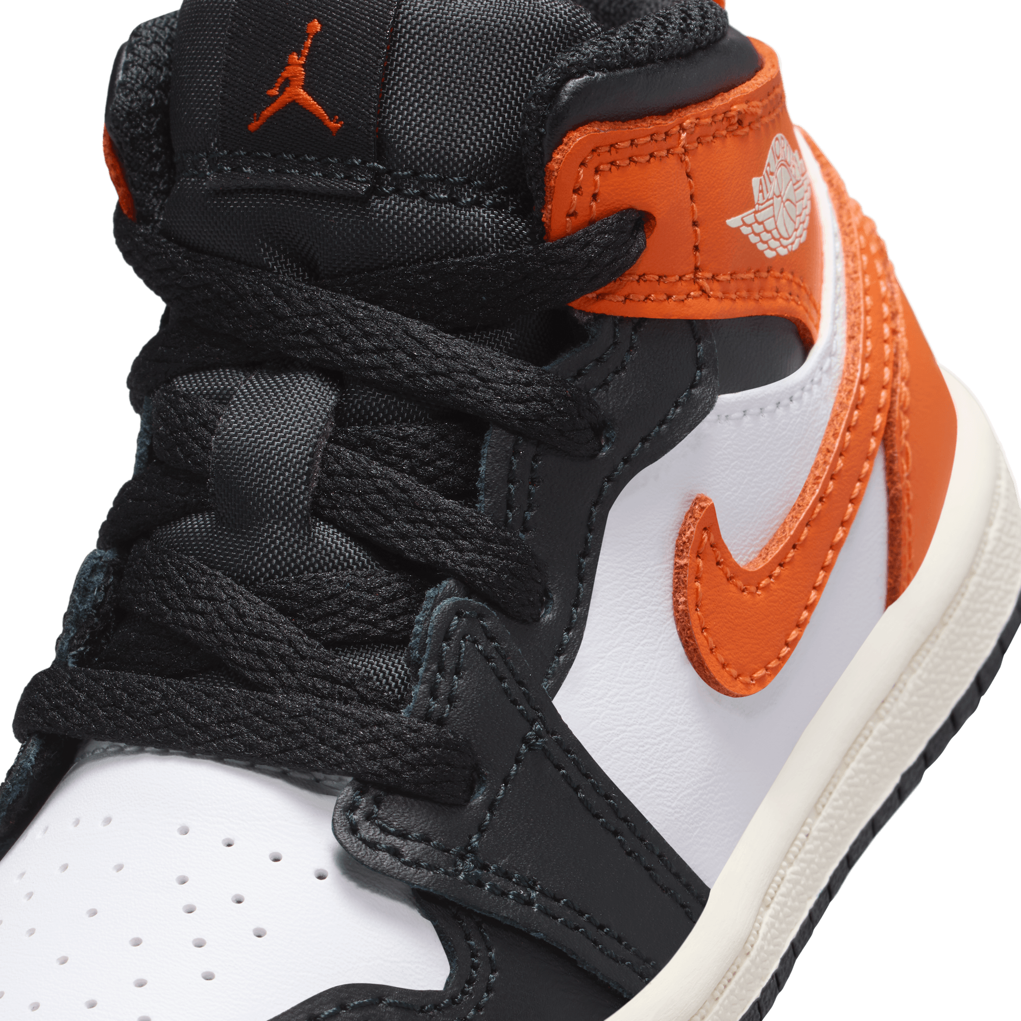 JORDAN 1 MID (TD) - STARFISH / WHITE / BLACK – lapstoneandhammer.com JORDAN 1 MID (TD) - STARFISH / WHITE / BLACK – lapstoneandhammer.com