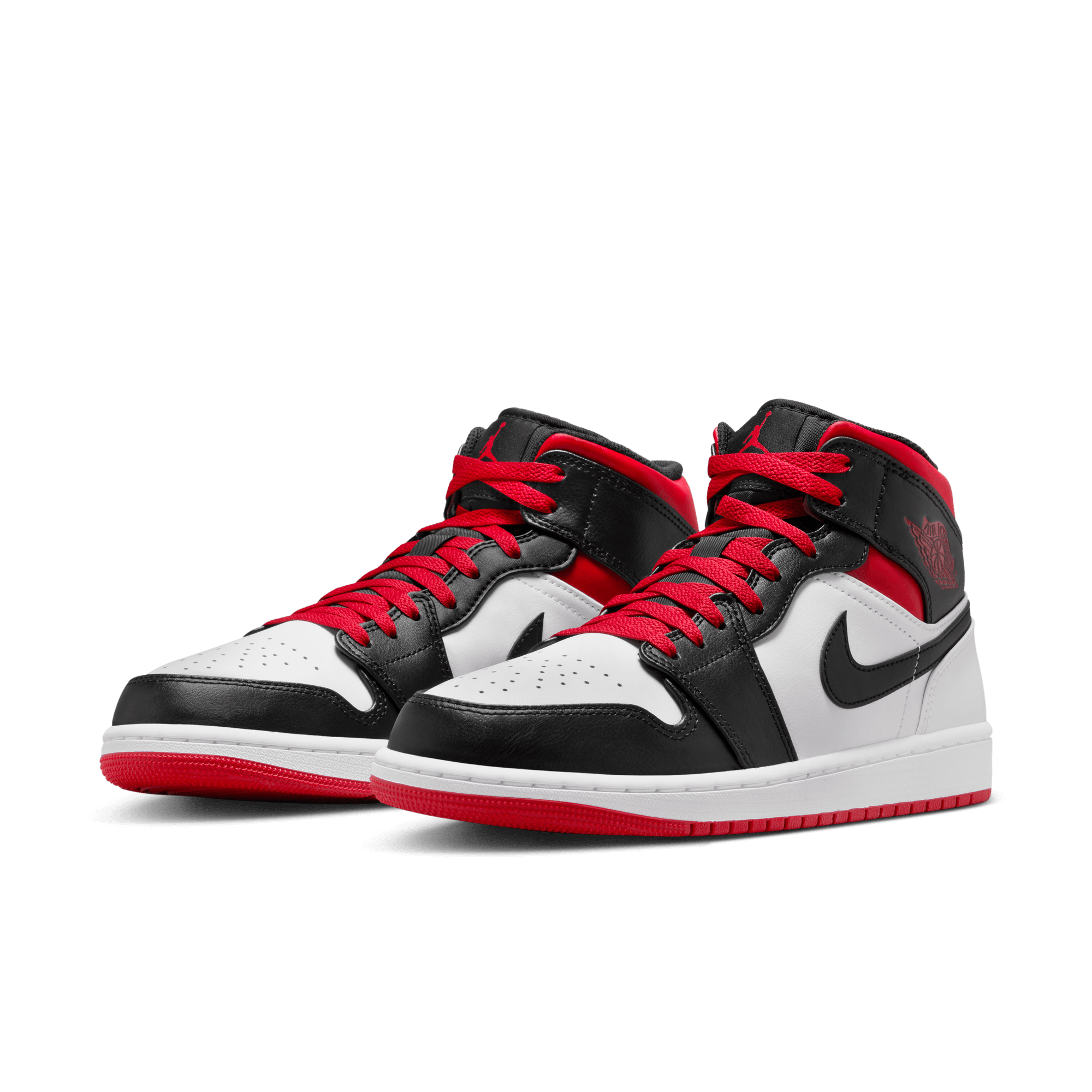 JORDAN 1 MID "GYM RED BLACK TOE"
