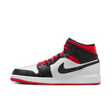 JORDAN 1 MID "GYM RED BLACK TOE"