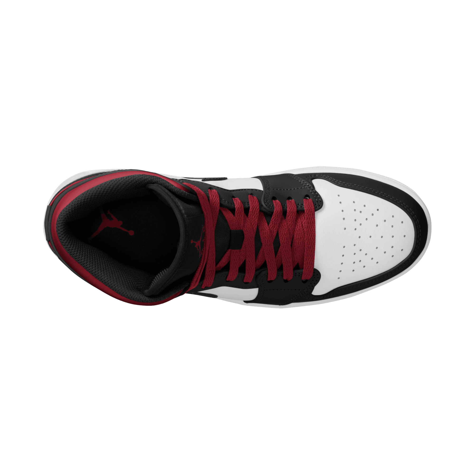 JORDAN 1 MID "GYM RED BLACK TOE"