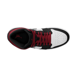 JORDAN 1 MID "GYM RED BLACK TOE"